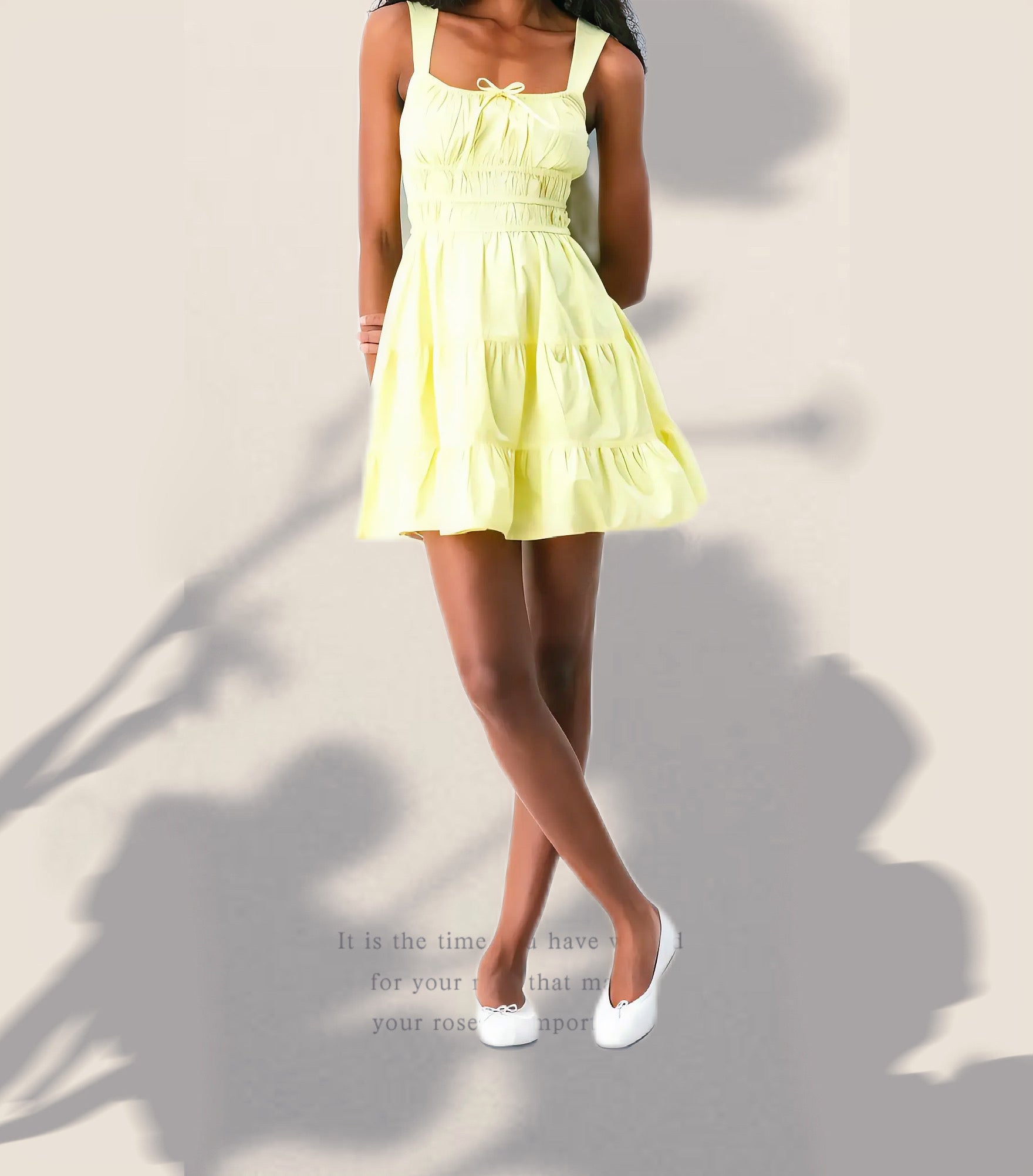 Sleeve Summer Dress Minni Dress