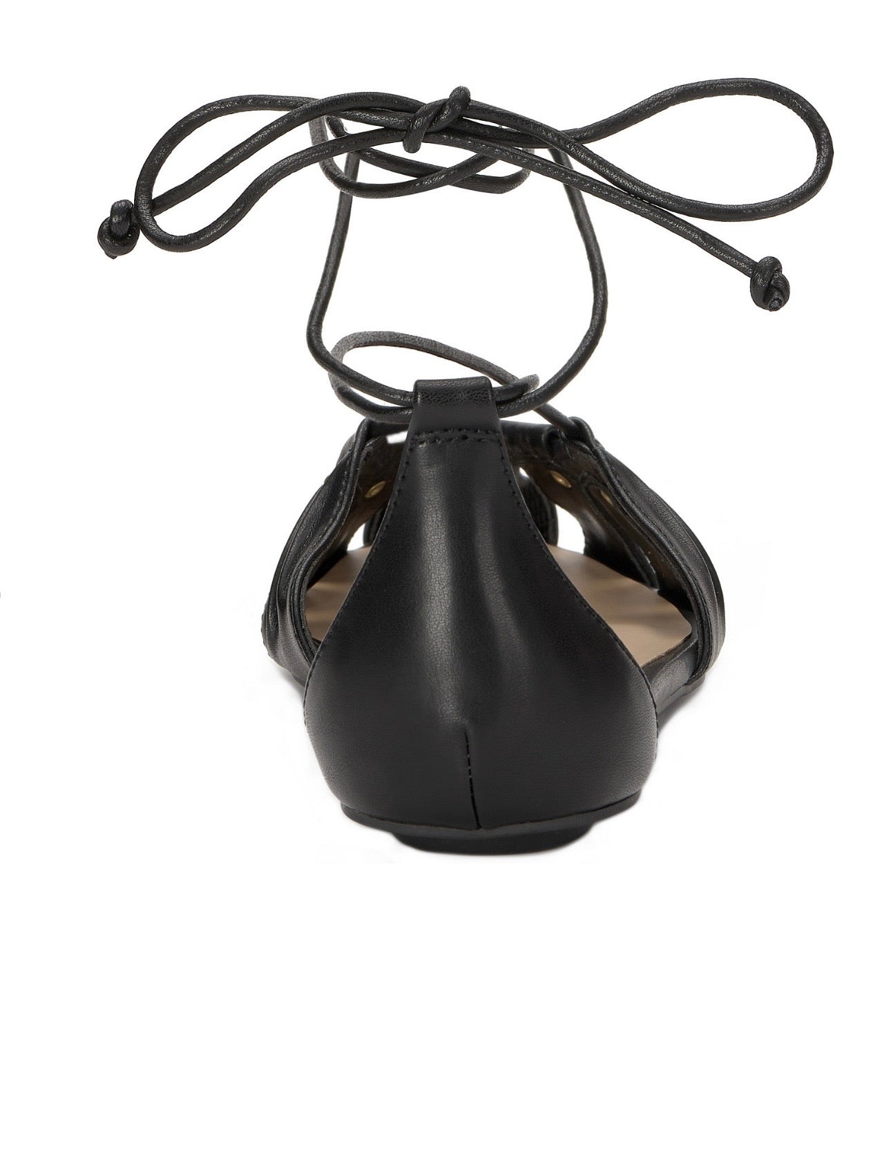 INC Black Studded Lace Up